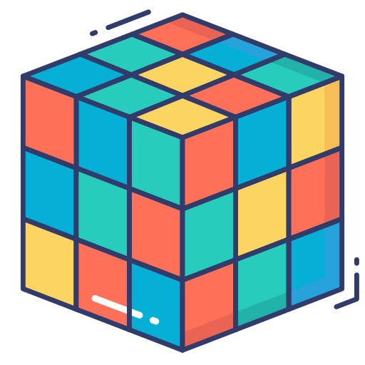 Colorful Cubes  Icon