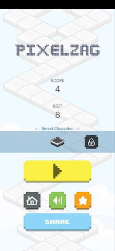 Android application Pixelzag screenshort
