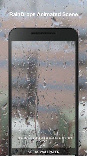 Raindrops Live Wallpaper Pro Screen 3