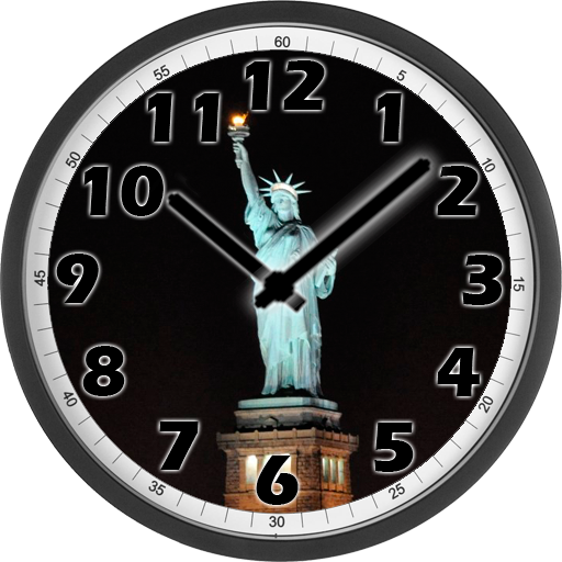 Statue of Liberty Night Clock 1.1 Icon