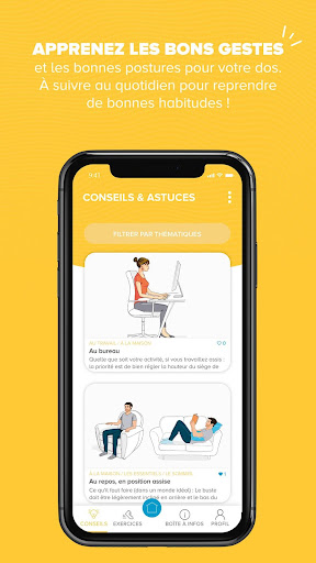 Android application Orliman - Mon Dos & Moi screenshort