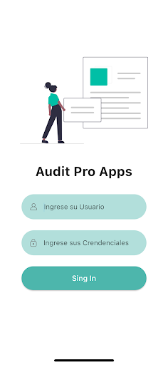 Android application Audit Pro screenshort