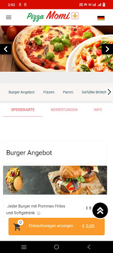 Pizza Momi Screen 2