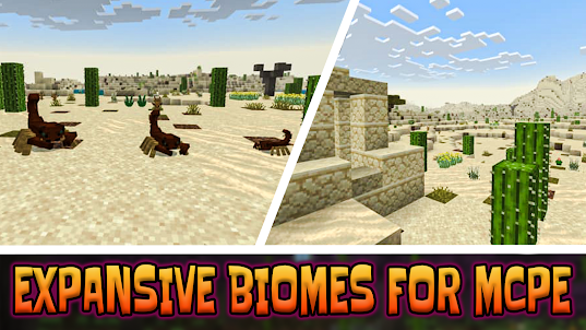 Biomes Expansive Mod Minecraft
