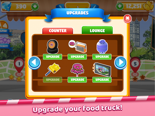 Boston Donut Truck - Fast Food Cooking Game screenshots 13