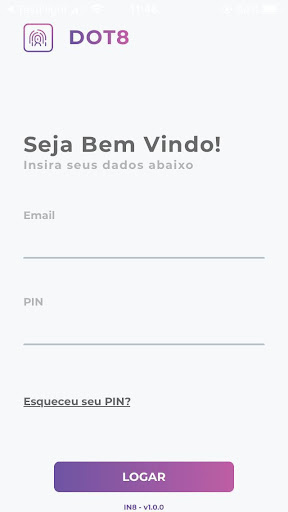 Android application DOT8: Controle de ponto screenshort