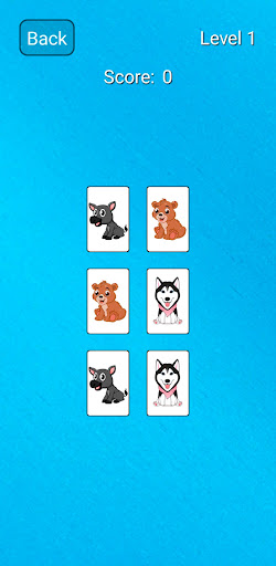 Android application Find a pair screenshort