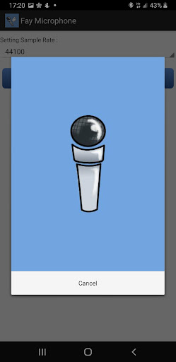 FAY Microphone Screen 2