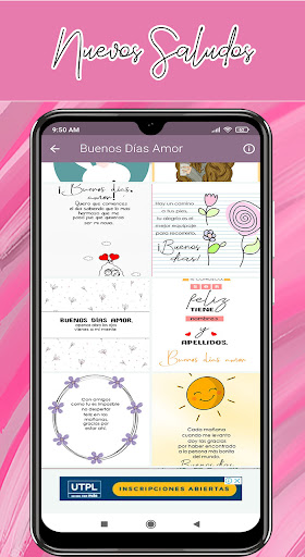 Buenos Días Amor - Saludos Screen 2