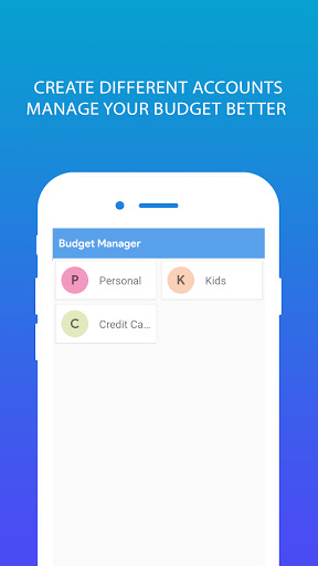 Budget Manager Screen 3