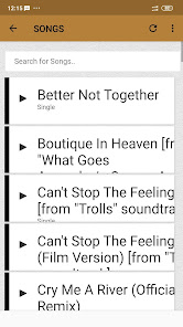 Captura de Pantalla 3 Justin Timberlake Lyrics android