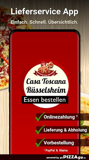 Pizzeria Casa Toscana Rüsselsh Screen 3