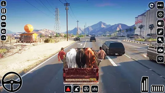 Animal Transport US Truck Game