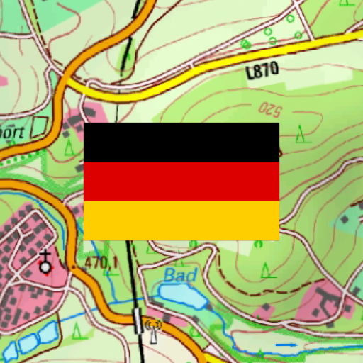 German Topo Maps logo