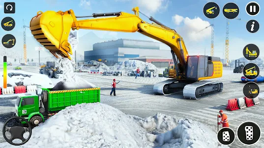Snow Blower :Cidade Construção