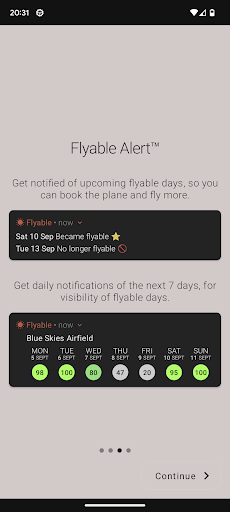 Flyable: Flying Forecast Screen 2
