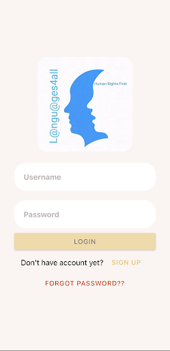 Android application Languages4all screenshort