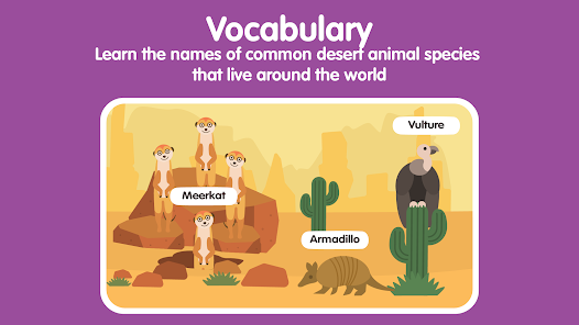 Captura 3 Learn Desert Animals for kids android