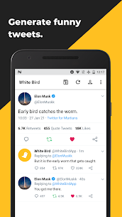 Free White Bird  Fake Tweet Generator New 2021 3