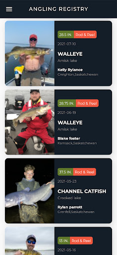 Saskatchewan Master Angler Screen 3