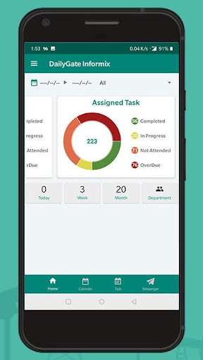 Android application DailyGate screenshort