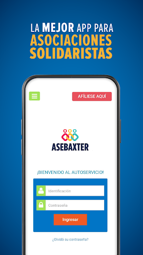 Android application ASEBAXTER screenshort