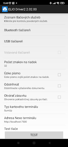 Android application elio driver VRP2 screenshort
