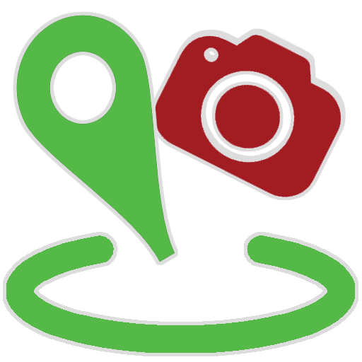 LocaPhoto - location map photo logo