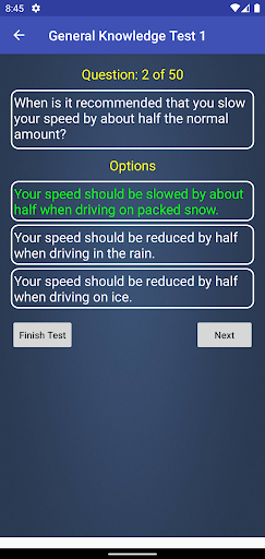 Screenshot of CDL Prep + Practice Test 2024