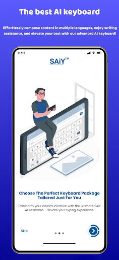 Android application SAiY™ screenshort