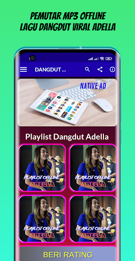Dangdut adella viral bass joss Screen 2