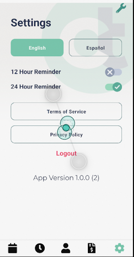 CareTime Home Care Screen 3