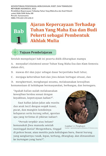 Kepercayaan Kelas 12 Merdeka Screen 3