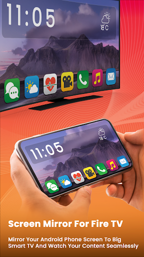 Android application Screen Mirroring for FireTV screenshort