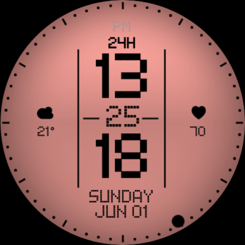 Night 100 - watch face screenshot 23
