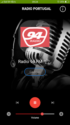 Radio Portugal Screen 2