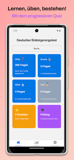 Einbürgerungstest Meister 24 Screenshot 1 - AppWisp.com