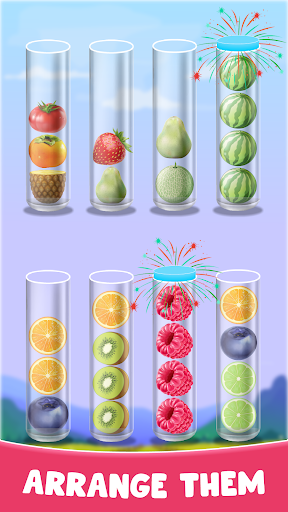 Fruits Sort Puzzle Color Game Screen 2