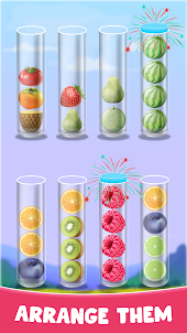 Fruits Sort Puzzle Color Game