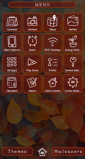 Autumn Gradient Theme +HOME Screen 2