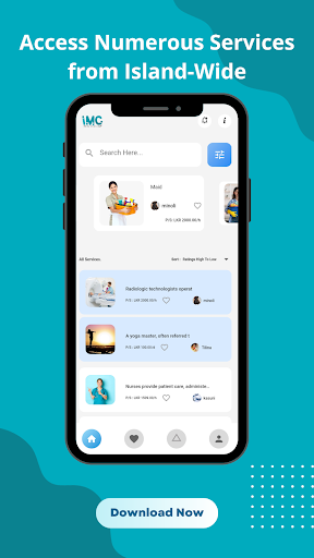 Android application IMC screenshort