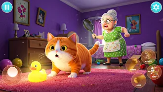 Game screenshot Bad Cat Prankster Granny Games apk download