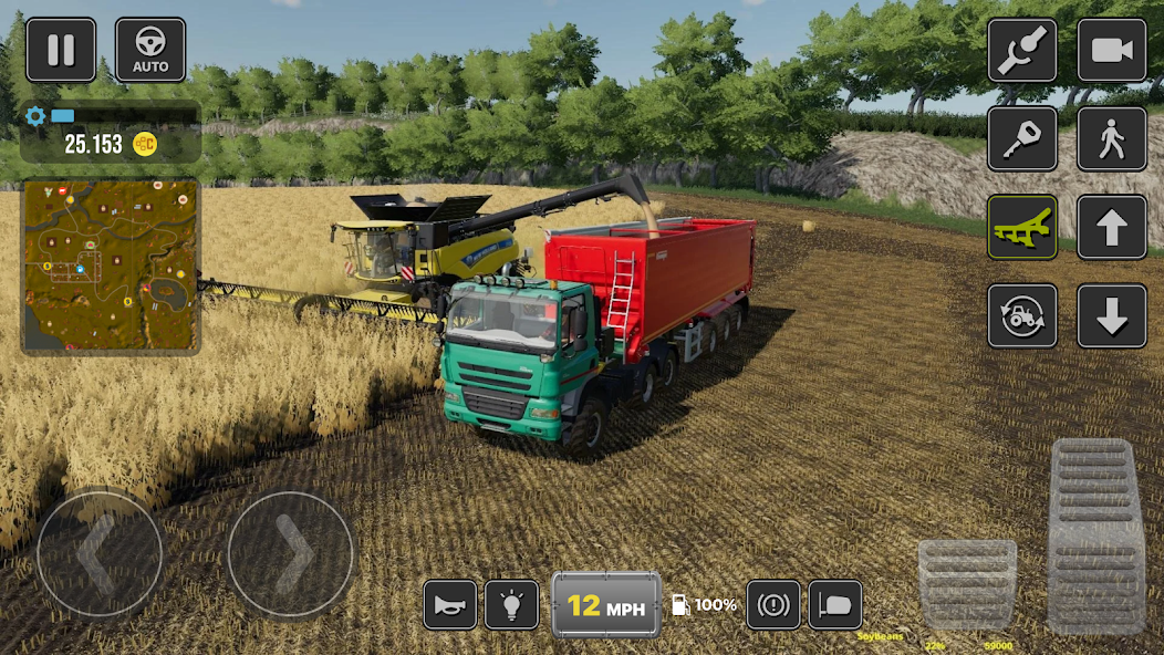 Farmer Simulator Tractor 2022 1.2 APK + Мод (Unlimited money) за Android
