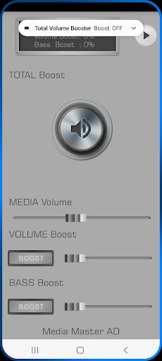 Total Volume Booster Screen 2