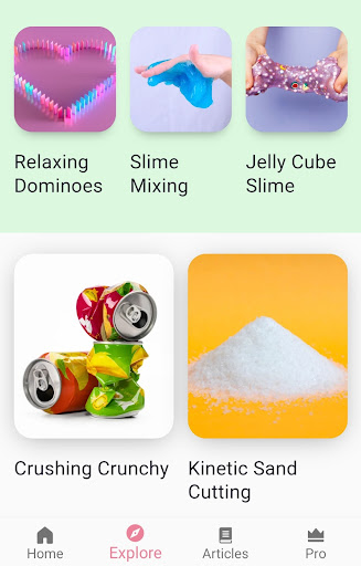 Oddly Satisfying Videos App Screen 3