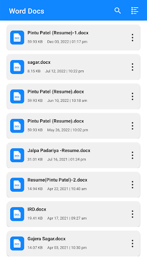 Document Reader & PDF Creator Screen 3