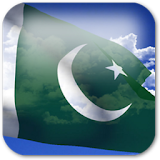 3D Pakistan Flag icon