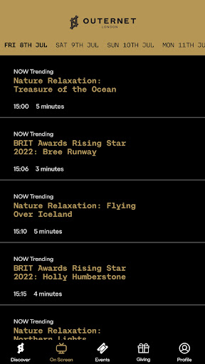 Outernet London Screen 3