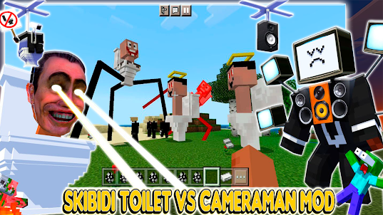 Skibidi toalete mod Minecraft