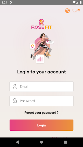 Android application RoseFit screenshort